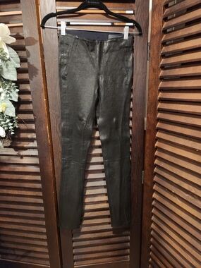 rag & bone Metallic Black Skinny Pants
